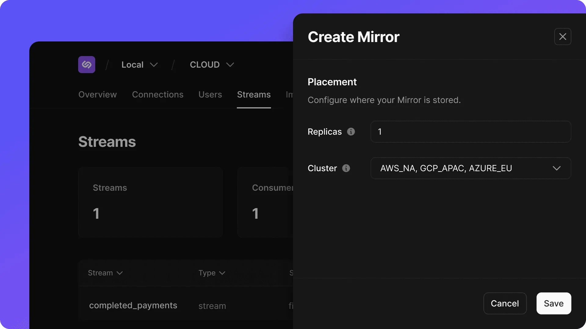 Control Plane's UX makes consumer management intutive and easy.