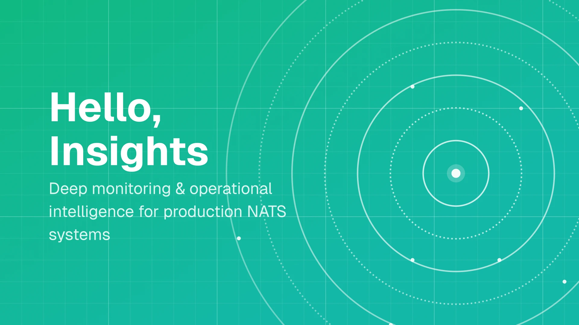 Introducing Synadia Insights: see inside your NATS system