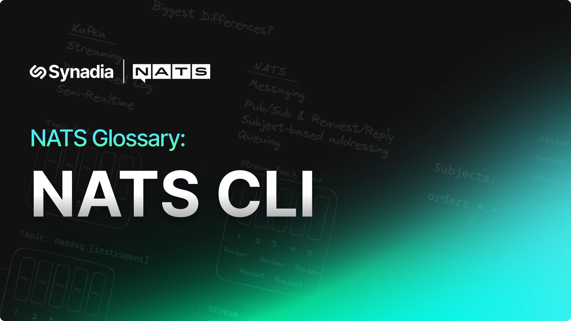 Nats Patterns What is the NATS CLI? | Synadia