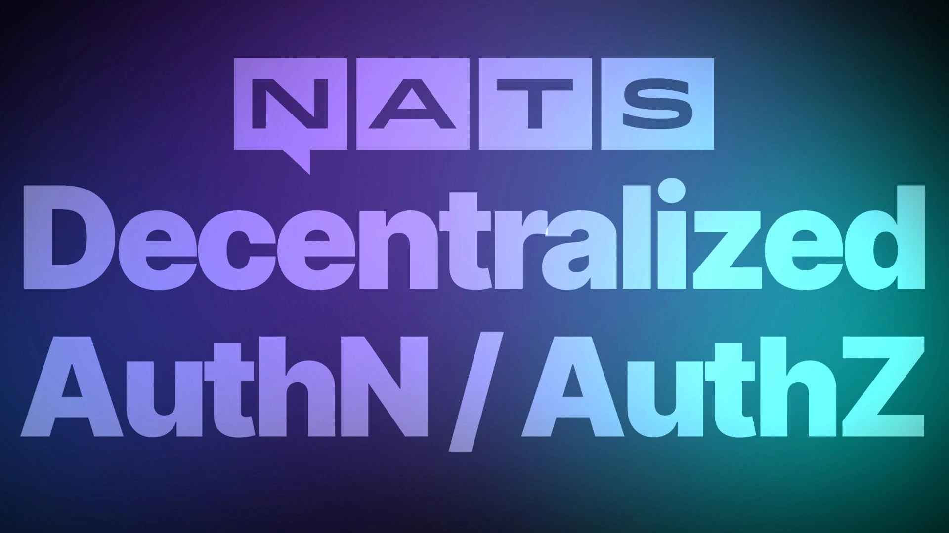 How to set up Decentralized Authentication/Authorization in NATS